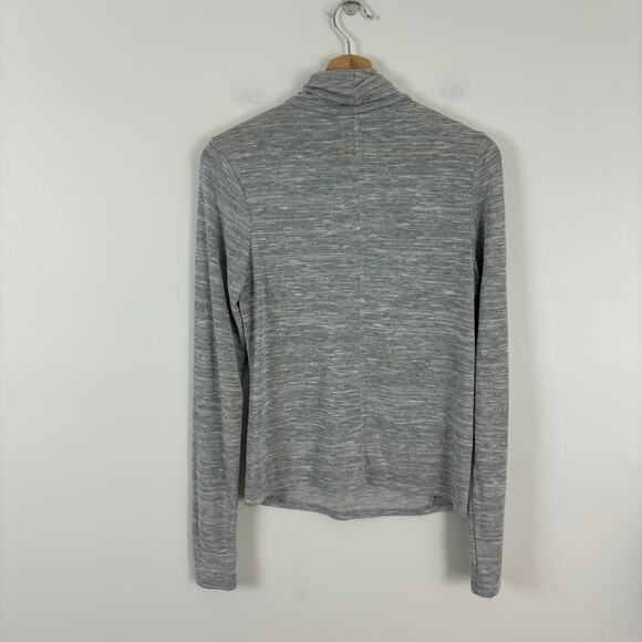 Universal Thread Turtleneck Thin Knit Silver Base Layer M - Picture 2 of 6